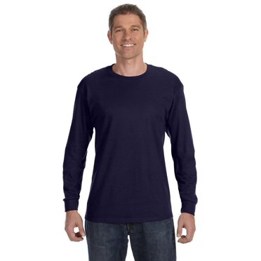 Hanes - T-Shirt à Manches Longues Authentique