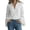 White, variant on Yigetop Blusas Elegantes Para Mujer Women's Long Sleeve Dressy Tops Elegant Lace Bell Sleeve Blouse Casual Work Evening Party Dressy Tops for Women White S
