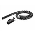 thumbnail image 2 of StarTech.com 2.5m (8.2ft) Cable Management Sleeve - 1.8" Diameter - Expandable Coiled Cord Organizer w/ Cable Loading Tool (CMSCOILED4) - Cable sleeving kit - black - 8 ft, 2 of 8