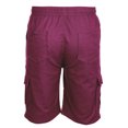 thumbnail image 5 of Men's Cargo Shorts Plus Size Big and Tall Cargo Shorts Multi-Pockets Relaxed Summer Drawstring Beach Shorts Pants, 5 of 5