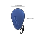 thumbnail image 1 of Xingzhi Étui de Protection Universel pour Raquettes de Tennis de Table, Étanche, Résistant aux Chocs, Fermeture Éclair, Sac de Rangement en Cuir PU Bleu, 1 of 7