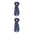 thumbnail image 3 of Dalazy Couvre-Chef Vintage à la Mode en Polyester pour Femmes - Se Démarquer Facilement Bandeaux Vintage 142-R Bleu Foncé 2ensemble, 3 of 6