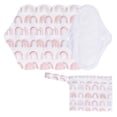 thumbnail image 1 of Reusable Sanitary Pad,  Water Absorption Washable Menstrual Pad Healthy Breathable With Storage Bag For Sleeping ,Sheep,Rainbow,Flowers, 1 of 8