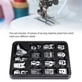 thumbnail image 3 of Domqga Press Foot Accessories,16PCS Mini Household Sewing Machine Parts Press Foot Sew Machine Accessories Kit Set, Sewing Machine Press Foot, 3 of 8