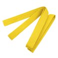 thumbnail image 1 of TOPTIE Karate TaeKwonDo Belt, Martial Arts Double Wrap Solid Rank Belt-Yellow-Size 4, 1 of 7