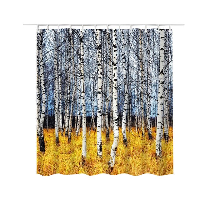 CEHVOM Rideau de Douche Imprimé Polyester Imperméable et Anti-Moisissure Rideau de Séparation Imperméable et Anti-Moisissure 150X180CM Liquidation