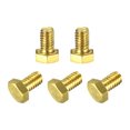 thumbnail image 1 of Unique Bargains Brass Hex Bolts, 5/16-18x1/2' 5 Pack Fully Thread Grade 4.8 Machine Screws, 1 of 4
