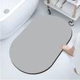 thumbnail image 4 of Bilqis Bath Rug- Super Absorbent Quick Dry- Rubber Backing Non Slip -Washable Bathroom Floor Mats- Shower Rug For In Front Of Bathtub-Shower Room -16x24, 4 of 8