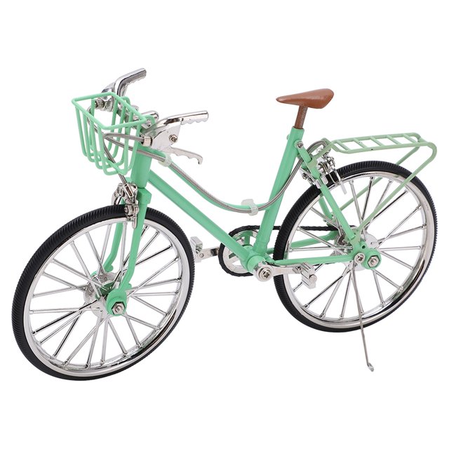 Modèle de Vélo en Métal Mini Modèle de Bicyclette Simulation Jouet Mini Modèle de Bicyclette Installation Facile