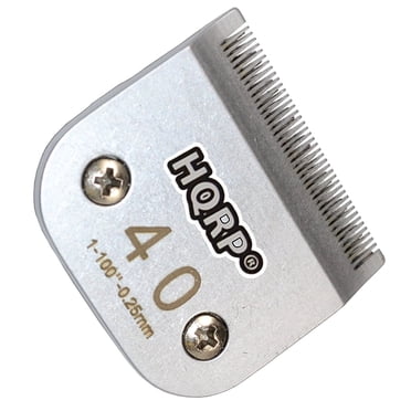 HQRP Size-40 Animal Clipper Blade works with Oster A5, A-5 Turbo 2-Speed 078005-314-002, Golden A5, Turbo A5 Pet Grooming