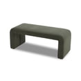 thumbnail image 5 of Better Homes & Gardens Juliet Velvet Waterfall Bench, Olive, 5 of 5