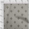 thumbnail image 1 of oneOone Viscose Jersey Fabric Geometric Ikat Printed Craft Fabric BTY 60 Inch Wide, 1 of 4