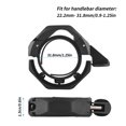 thumbnail image 1 of Sonnette de Vélo en Alliage d'Aluminium Compacte avec Adaptateur Réglable pour Guidon 22.2mm-31.8mm, 1 of 7