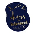 thumbnail image 1 of Inkdotpot Cheers To Retirement Bottle Tag Real Gold Foil Favor Hang Tags Pack Of 100, 1 of 6