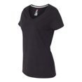 thumbnail image 2 of Hanes T-Shirt Col en V pour Femmes X-Temp, L, Noir, 2 of 3