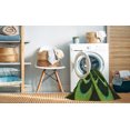 thumbnail image 2 of Ahgly Tapis Rectangulaire Lavable en Machine Intérieur Transitionnel Vert Forêt Foncé, 2 Pieds x 4 Pieds, 2 of 7