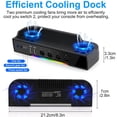 thumbnail image 3 of Cooling Fan Dock With USB Expansion & NGC Gamepad Interface for Nintendo Switch 2 - Plug & Play Cooling Base, 3 of 7