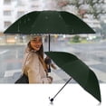 thumbnail image 4 of Parapluie Extra Grand à Double Usage, Parasol Épaissi, Parapluie Pliant, 4 of 6
