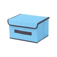 thumbnail image 1 of HOARBOEG Cotton And Linen Cloth Covered Storage Box Clothing And Debris Storage Artifacts Household Daily Collapsible Washing Box, 1 of 1