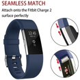 thumbnail image 2 of Replacement Bands Compatible for Fitbit Charge 2, Classic & Special Edition Adjustable Sport Wristbands(Sapphire,L), 2 of 7