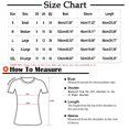 thumbnail image 3 of FAIWAD Women's 3/4 Sleeve Tunic Tops Round Neck Color Block Basic Loose Tops Casual Trendy Spring Summer Tops, 3 of 5