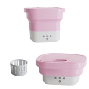 Ohufall 6L Folding Portable Mini Washing Machine - Dehydratable Small Washer, Purification Function For Underwear