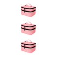 thumbnail image 2 of Redempat Nail Polish Storage Bags Made With Polyester For Everyday Sturdy And Durable pink 3Set, 2 of 6