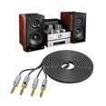 thumbnail image 1 of Wire Speaker Cable Resilience Corrosion Resistant Tight Fit Compatible Wire Speaker Cable for Mono Jack, 1 of 7