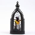 thumbnail image 3 of Halloween Pumpkin Skeleton Lantern with LED Light, Battery-Operated Flameless Decorative Hanging Lantern for Indoor and Outdoor Halloween Party, Home, Tabletop, and Yard Decor, 3 of 8