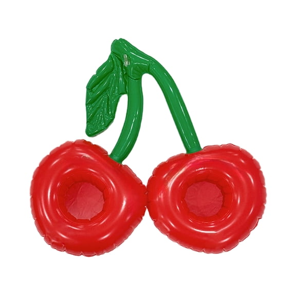 Drppepioner Porte-Gobelets Flottants Gonflables en Pvc Style Fruit, Étanches, pour Boissons, pour Piscine, Plage, Fête de Loisir