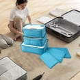 thumbnail image 1 of Fridja 6Pcs Compression Packing Cubes for Travel, Luggage Organizer Bags, Zipper Packing Cubes for Suitcases, 1 of 5