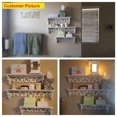 thumbnail image 2 of HURRISE New White Shabby Chic Filigree Style Shelves Cut Out Design Wall Shelf Home -US, 2 of 9
