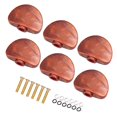 thumbnail image 1 of 6pcs Tuning Peg Machine Heads Knobs For Folk Electric Guitar Parts With srews, 1 of 11