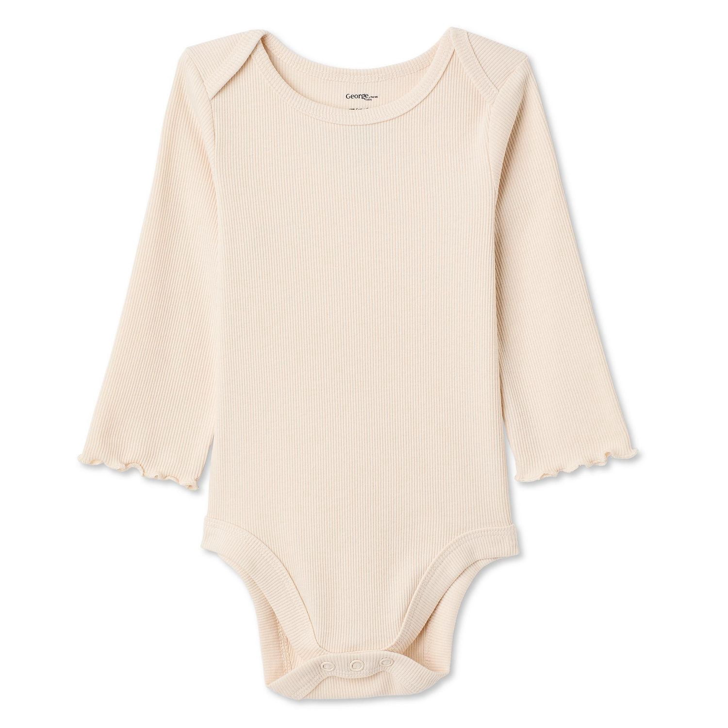 George Baby Girls' Long-Sleeve Bodysuit