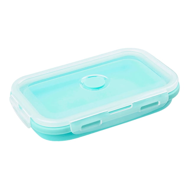 Dvkptbk Lunch Box Folding Lunch Box Folding Lunch Box Microwave Lunch Box Portable Plastic Lunch Box Camping Essentials