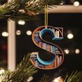 thumbnail image 4 of Christmas Tree Decorations, 26 Letters Christmas Tree Decoration Pendant Christmas Tree Ornaments Personalized Diy Christmas Ornaments Christmas Decoration Xmas Tree Hanging Decor, 4 of 8