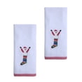 thumbnail image 3 of Holiday Time Santa Surprise Embroidery Hand Towels, 2-Pack, 3 of 3