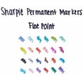 thumbnail image 2 of Sharpie Fin Colour Burst Ensemble de 24 avec Argent Métallique, 2 of 2
