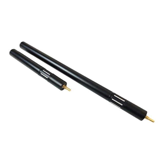 DYNWAVECA 2 Pcs Rallonge Télescopique de Queue de Piscine Rallonge de Queue de Billard Professionnelle Ultralégère Durable Rallonge de Queue pour Athlète 9 Pouces 17 Pouces