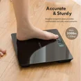 thumbnail image 3 of Digital Bathroom Scale Body Weight Bath Scale Accurate Watching NEW US, 3 of 5