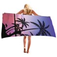 thumbnail image 4 of TopLLC Beach Towel Microfiber Beach Towel Super Lightweight Colorful Bath Towel Sandproof Beach Blanket Multi-Purpose Towel For Travel Swimming Pool 30x60 Inch on Clearance, 4 of 4