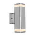 thumbnail image 1 of Artika Mettle LED Integrated Wall Light - Silver, 1 of 8
