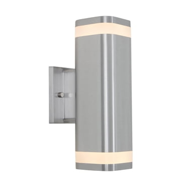 Artika Mettle LED Integrated Wall Light - Silver