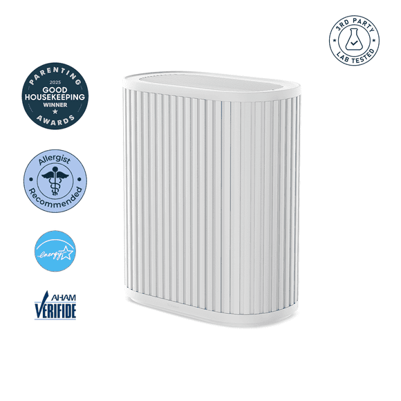 Windmill Purificateur d'Air Max, Purificateur d'Air Intelligent True HEPA pour la Fumée, les Odeurs, la Poussière et les Spores de Moisissure, jusqu'à 1 950 Pi2, Blanc