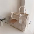thumbnail image 4 of Summer Special Savings Office Tools!Kyusrd New Handheld Canvas Bag Multi Functional Storage Shoulder Bag Fashion Bag, 4 of 9