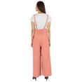 thumbnail image 4 of Bimba Stylish Solid Dungaree For Womens Adjustable Strap Loose Rayon Romper Pants, 4 of 6
