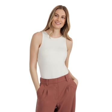Mexx justaucorps en tricot à col rond sans manches pour femmes
