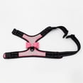 thumbnail image 3 of Glitter Rhinestone Dog Harness - Reflective Bling Nylon Dog Vest with Sparkly Bow Tie for Small Medium Large Dogs Walking Party and Wedding, 3 of 5