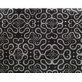 thumbnail image 4 of oneOone Georgette Viscose Fabric Leaves & Swirl Block Decor Fabric Printed BTY 42 Inch Wide, 4 of 4