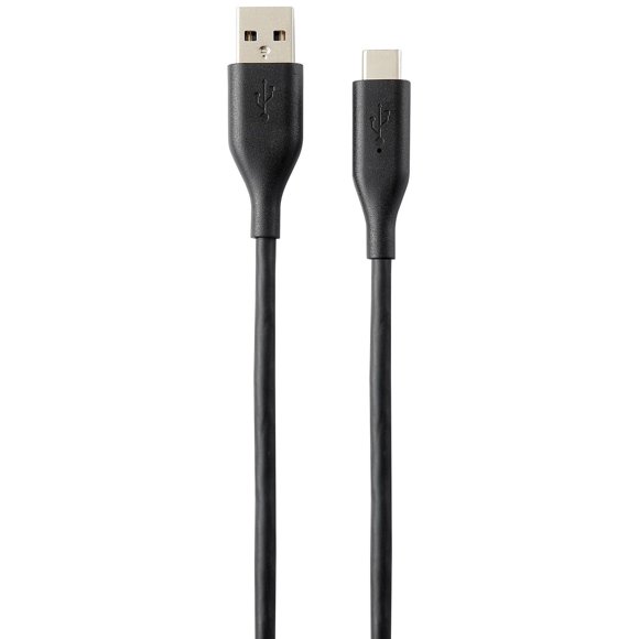 Câble de charge et de synchronisation à haut débit USB-A vers USB-C de 3 m (10 pi) blackweb (Noir)